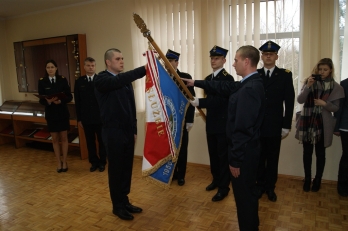 Ślubowanie nowoprzyjętych funkcjonariuszy