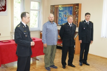 Uroczysty apel związany z odejściem na zaopatrzenie emerytalne funkcjonariuszy
