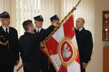 Ślubowanie nowo przyjętych funkcjonariuszy