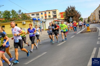 Bieg na 10 km z udziałem strażaków z KM PSP Koszalin