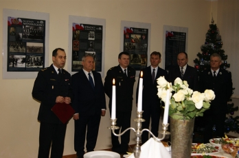Uroczyste spotkanie wigilijne w Komendzie Miejskiej PSP w Koszalinie